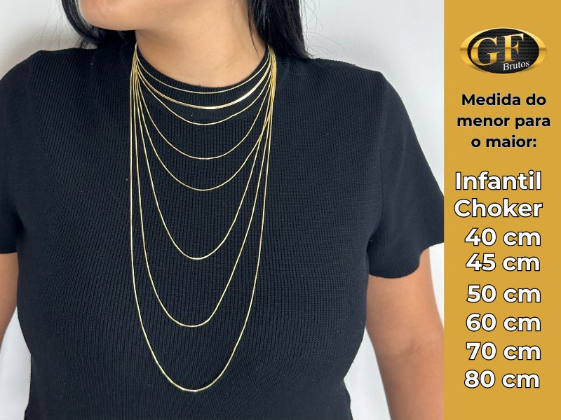 Choker Laminada 3,00mm