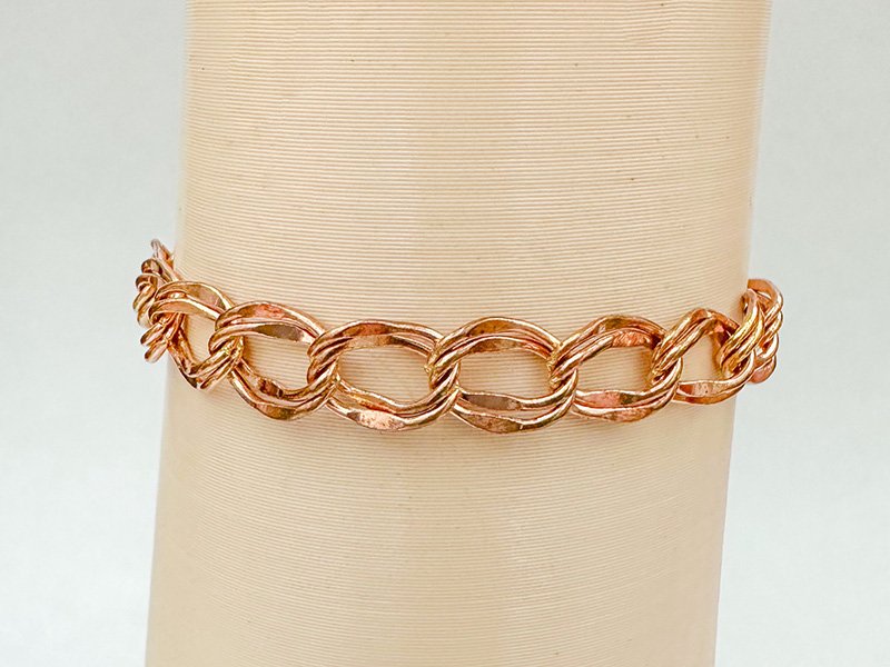 Pulseira Elo Duplo Diamantada